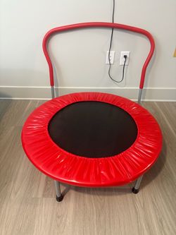 Mini Trampoline with Handle Bar
