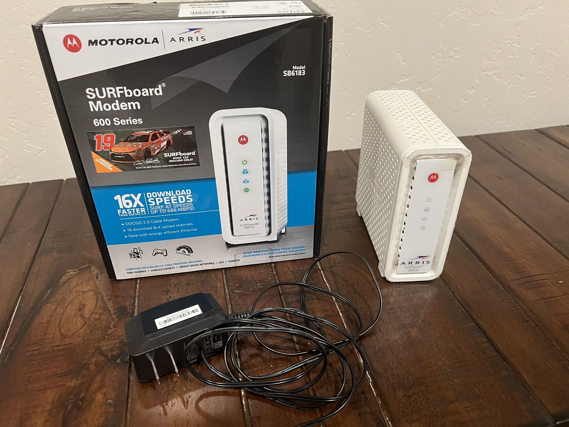 Motorola Arris Modem Model: SB6183