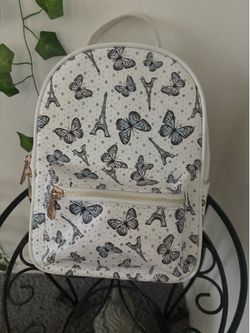 butterfly backpack purse