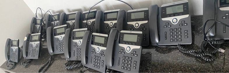 Lot of Cisco IP Office Desk Phones