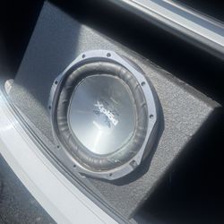 12” Sony Xplod Subwoofer 1200 Watts