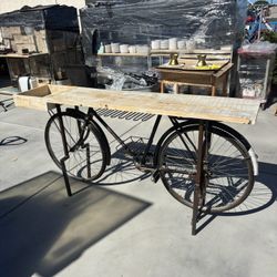 Bicycle Bar Table For Outdoor