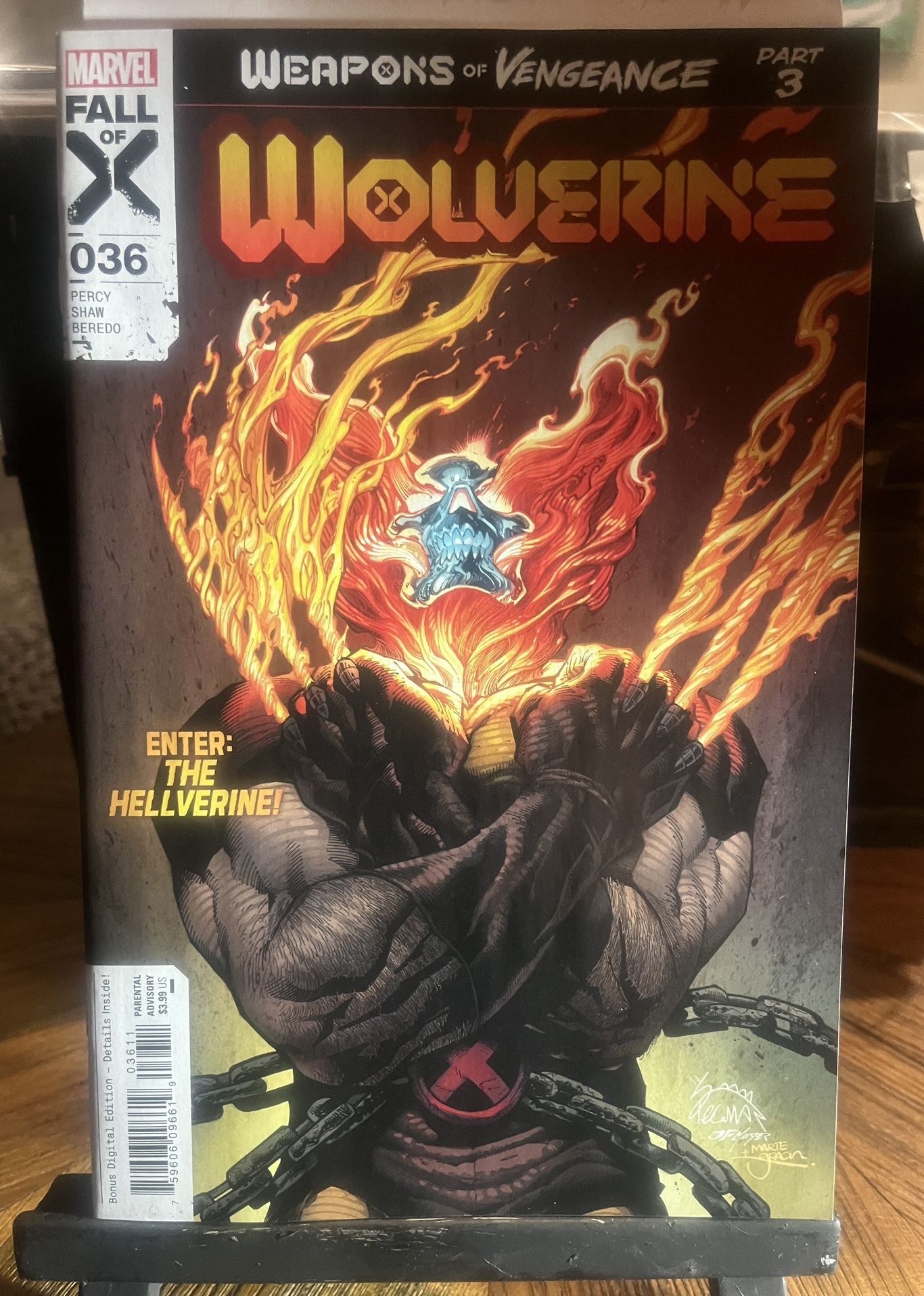 WOLVERINE #36 1ST APPEARANCE HELLVERINE 1ST PRINT. HIGH GRADE. NEVER READ.