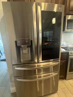 LG 30 Cu. Ft. InstaView French Door Refrigerator – Stainless Steel – Model LRMVS3006S
