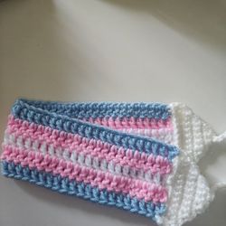 Trans pride bandana