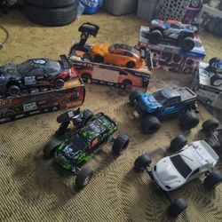 Rc Lot Arrma Granite HPI E10 Traxxas Rustler XTM Xcelerator HPI Sprint 2 Flux 