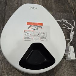 Automatic Cat Feeder Wet Food, Semiconductor Cooling 5 Meal Timed Meat Dispenser, 24-Hour Freshness 3 Cooling Modes, Dry and Wet Food Automatic Feeder