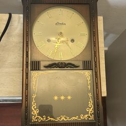 Linden 31 Day Pendulum Chime Wall Clock