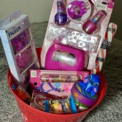 Princess Barbie Christmas Day Gift Basket 