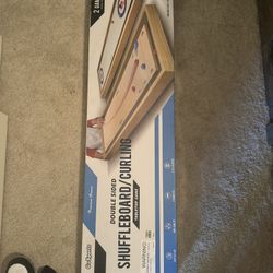 SEND OFFERS Double Sided Tabletop Shuffleboard And Curling Game 