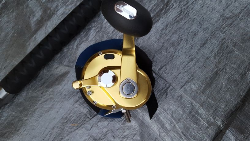 Okuma titus gold tg20s fishing reel with custom coastal classic rod