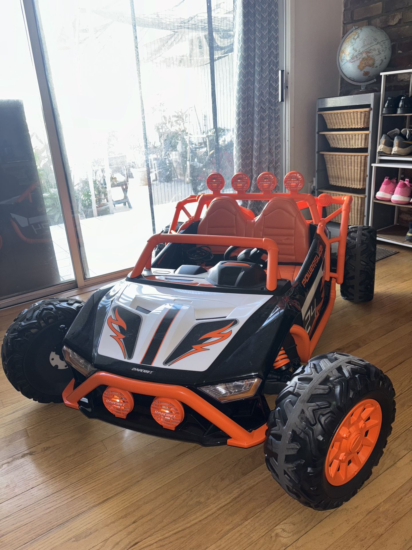 Dynacraft Powerslide 24V Trail Rider Toy Go Kart