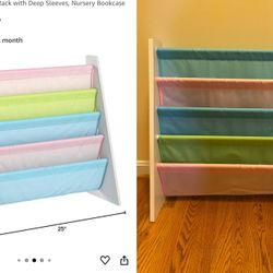 Book Rack With Deep Sleeves 