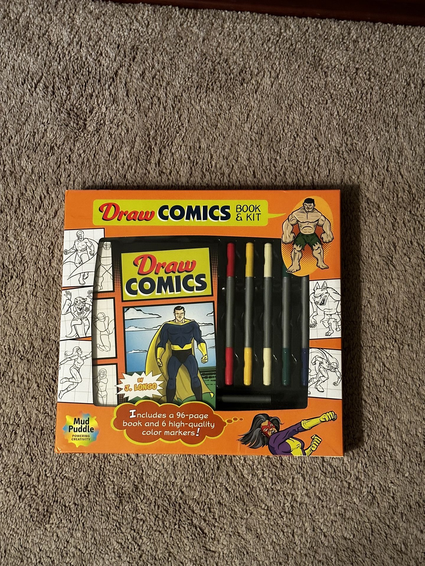 Draw Comics Book And Kit