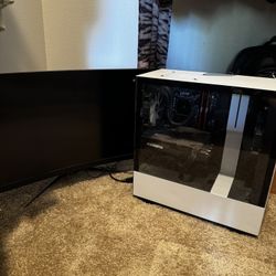 Gaming PC and 1080p Gaming Monitor 