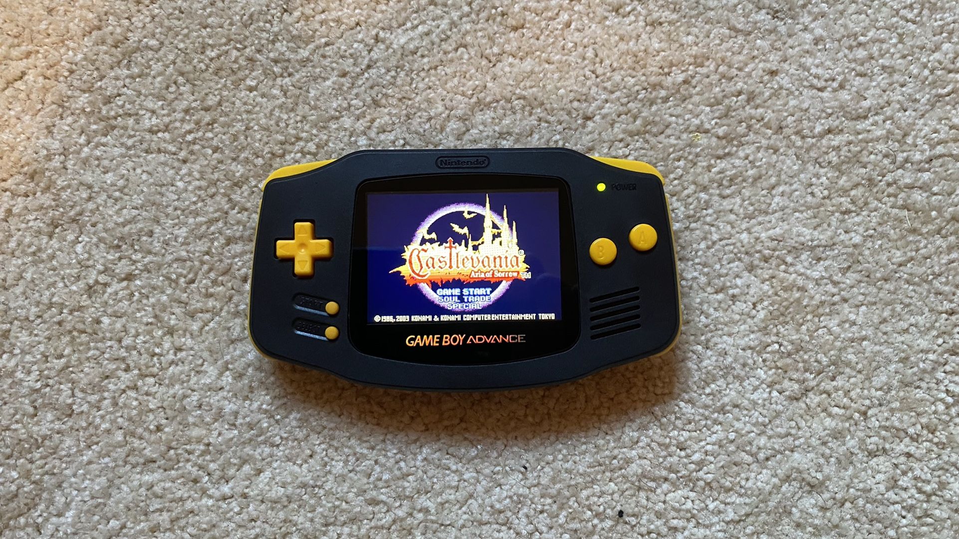 Backlit Gameboy Advance GBA
