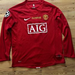 Manchester United 2008 Home Jersey Ronaldo 