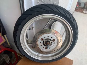 Scooter rim and tire