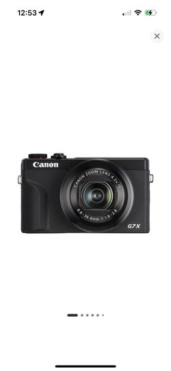 Canon G7X Mark iii