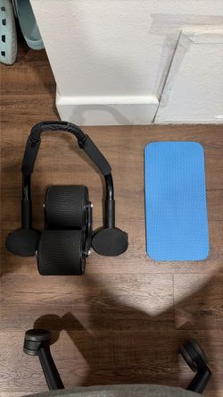 Ab Wheel Roller with Knee Pad
