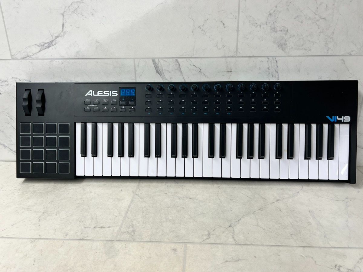 Alesis VI49 49-key Keyboard Controller (PO1020308) - Very Good Condition