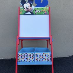 Easel/ Mickey Mouse Easel/ Art/ school/ whiteboard/ chalkboard/ Disney/ toys/ New