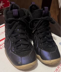 for sale nike air foamposite “EGGPLANT” BIG KIDS size 4