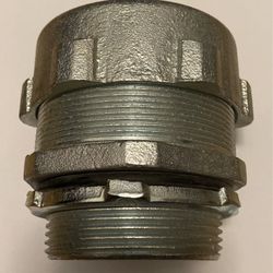 OZ-Gedney 2-1/2” Strain Relief Connector With PVC Grommet And KO Sealing Ring