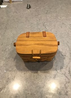 LONGSBERGER HAND WOVEN Basket.
