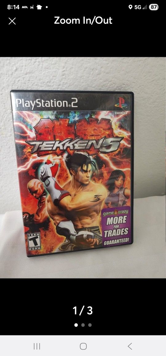 PS2 Tekken 5