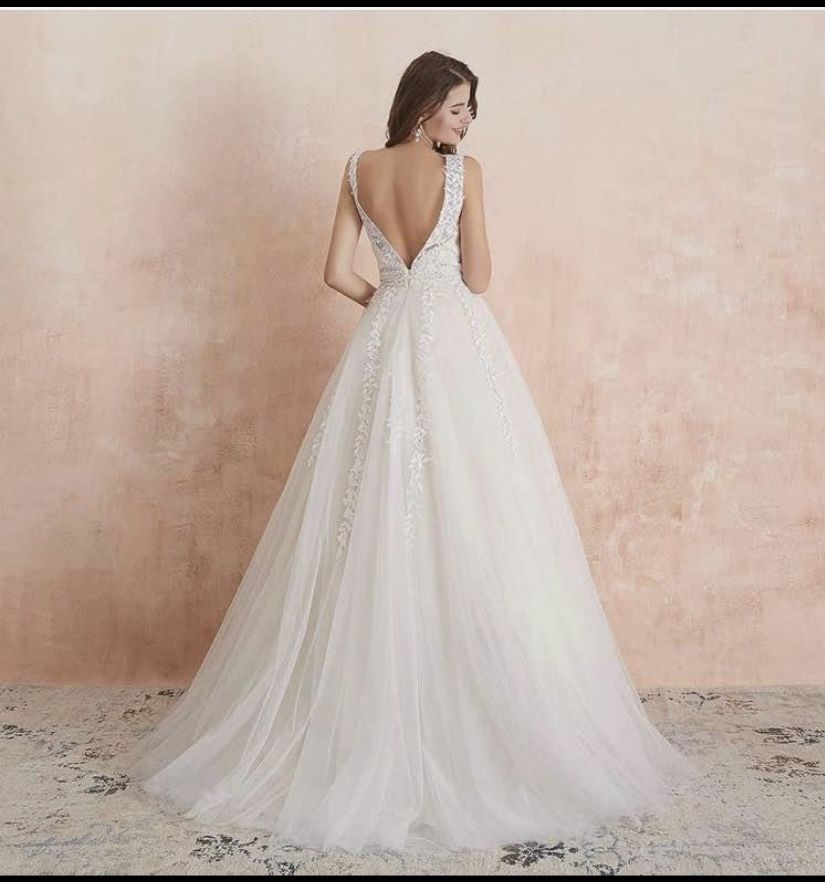 Abaowedding Women's Wedding Dress for Bride. Size 2US