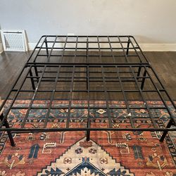Queen Foldable Metal Bed Frame-80”x 60”x14”H