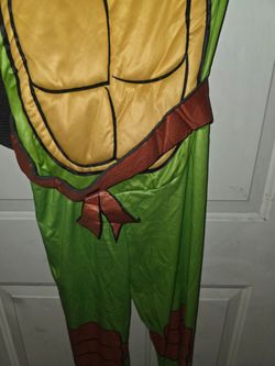 Teenage Mutant Ninja Turtle Costume Jumpsuit with shell large