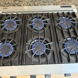 Viking Rangetop 6 Burner 36 Inch
