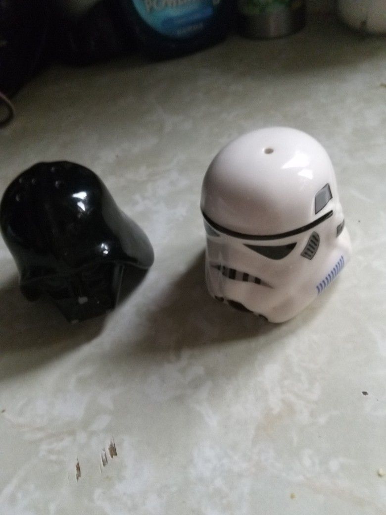 Star Wars Salt And Pepper Shakers