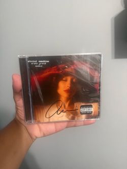 ARIANA GRANDE SIGNED Eternal Sunshine CD