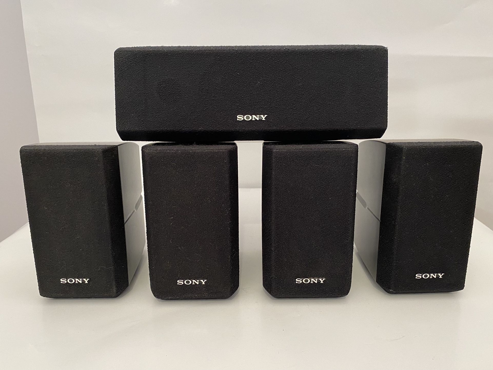 Sony SS-MSP2 & SS-CNP2 Surround Sound 4-Front/Rear & Center Speakers