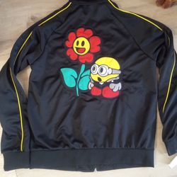  IIlumination x Minions Track Jacket Large Global Artist's Collaboration 
universal studio Size medium 