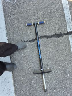 Pogo stick, bought in 2021
