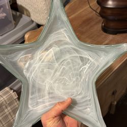 Glass Star Tray