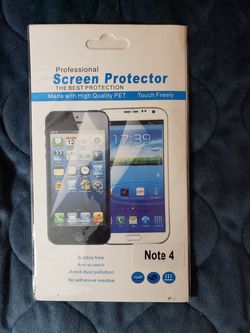 Samsung Galaxy Note 4 Screen Protector