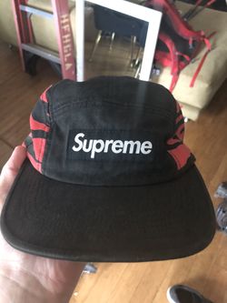 Supreme Zebra Tiger Red Cycling Hat