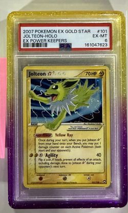 Pokemon PSA 6 Jolteon Gold Star