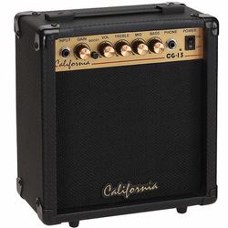 California Mini Amp CG-15 Guitar/Keyboard/Microphone Combo Amp