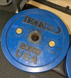 Pair Used Ivanko Bumpers 20kg