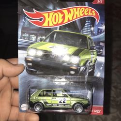 Hot Wheel Volkswagen Golf Mk2