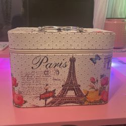 Paris Jewelry/ Make Up Box  