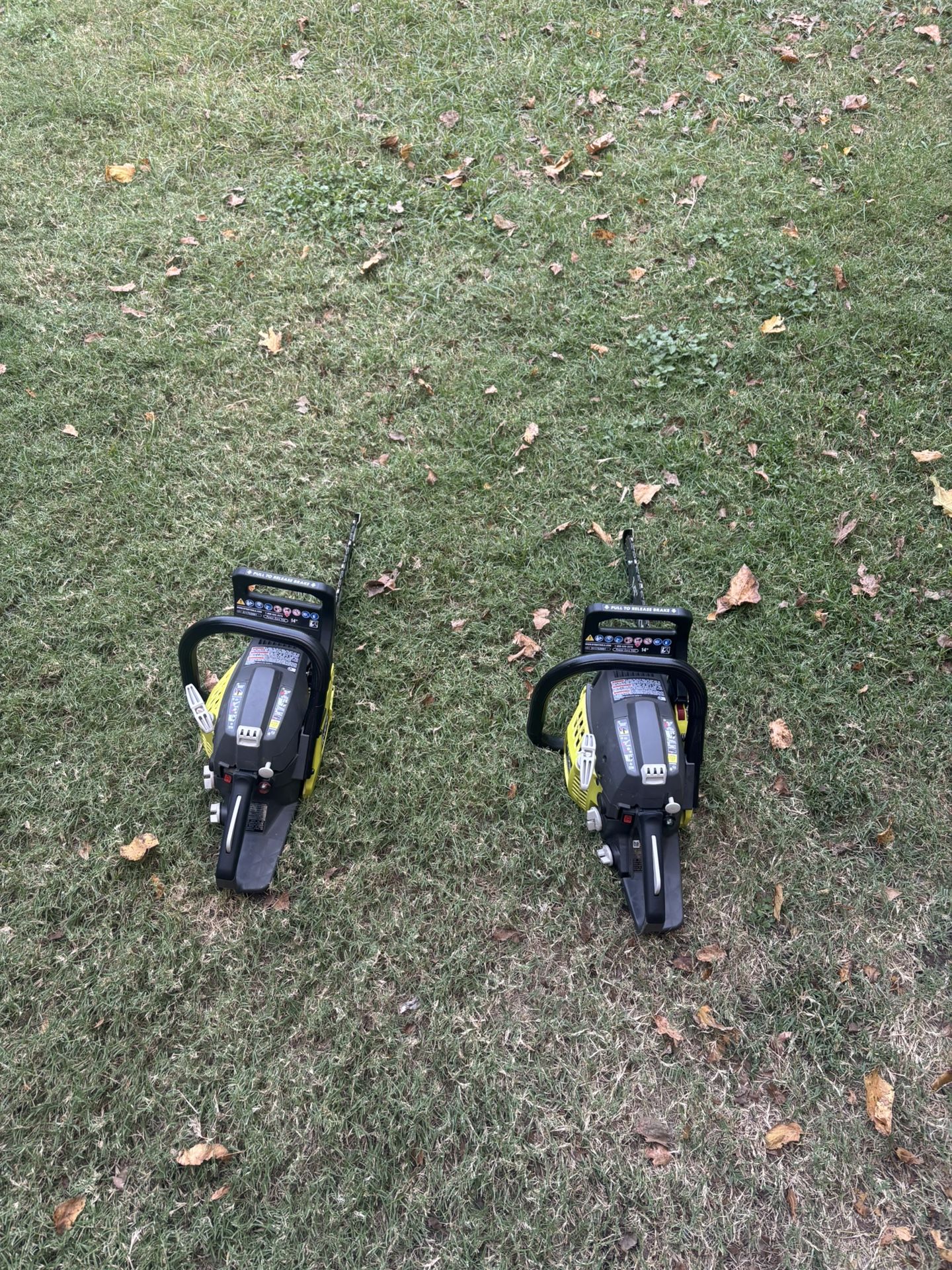 Ryobi Gas Chain Saw