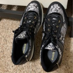 Shoedazzle Wedge Tennis Shoes 