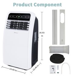8,000 BTU Portable AC 